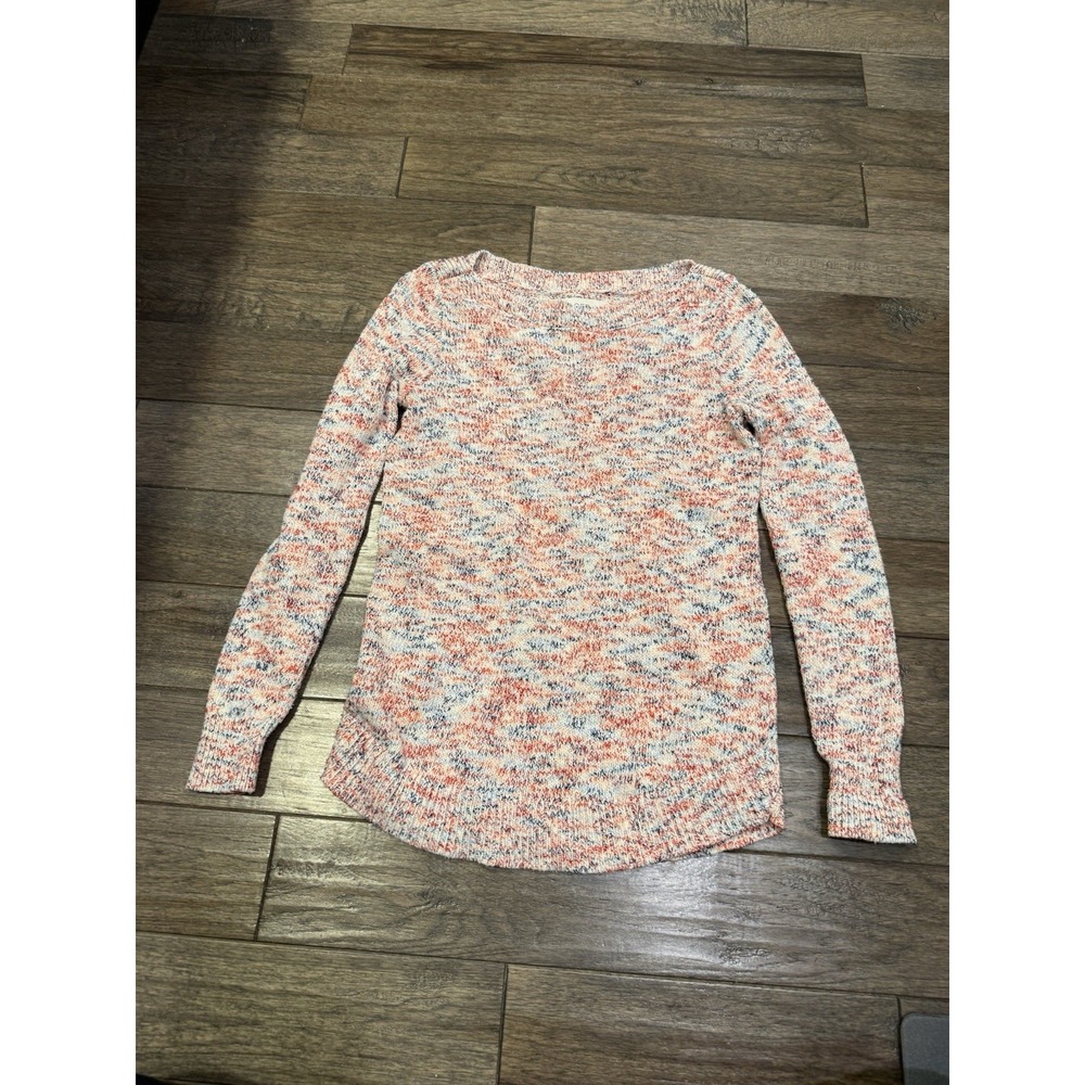 Cozy Marled Knit Speckled Sweater XS Lou & Grey for LOFT